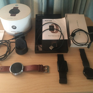 Android、iPhone対応Watch  3台まとめてどうぞ...