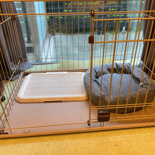 【中古品】屋根付きサークル（小型犬向け）