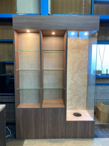 展示品　造作家具　飾り棚　ディスプレイシェルフ