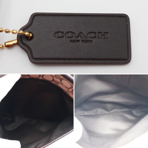 《COACH/シグネチャー ショルダーバッグ》SランクF299601MC7C 新品、未使用品