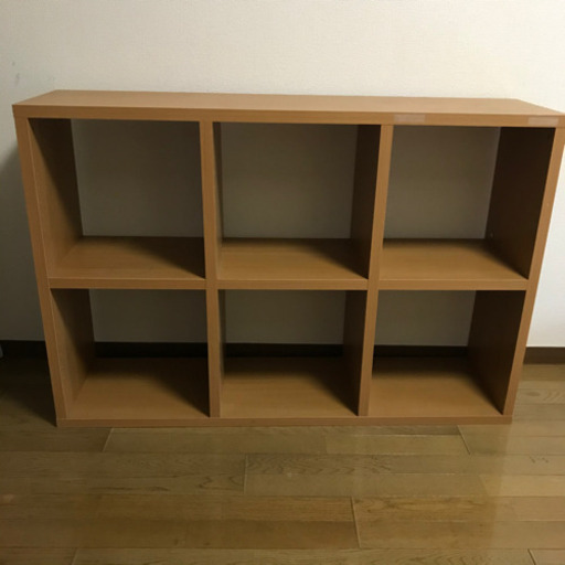 なんでも置ける棚。即対応してくれる方。