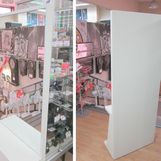 セットミラー 幅65cm 高さ170cm 理美容器具 大型ミラー 鏡 ドレッサー ☆ PayPay(ペイペイ)決済可能 ☆ 札幌市 清田区 平岡の画像