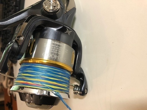 リール　SHIMANO ツインパワーSW 14000XG （PE付き）