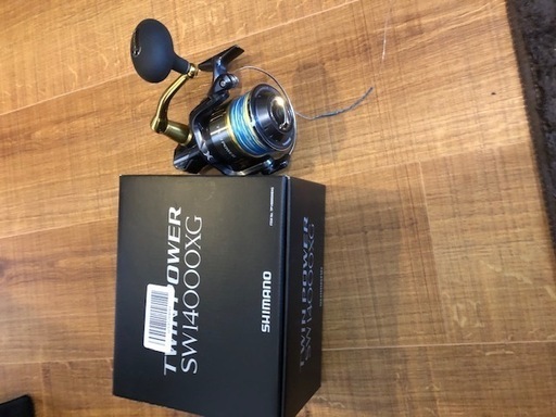 リール　SHIMANO ツインパワーSW 14000XG （PE付き）
