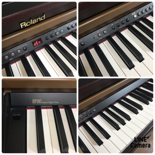 電子ピアノ Roland ローランド HP103D-MH 04年 【公式通販】