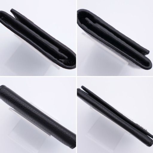 《GUCCI/GGロゴ 名刺入れ》ABランク ブラック 箱、リボン、冊子、袋有り