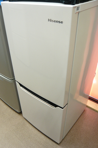 西岡店 冷蔵庫 130L 2019年製 2ドア ハイセンス Hisense 白 100Lクラス HR-D1302