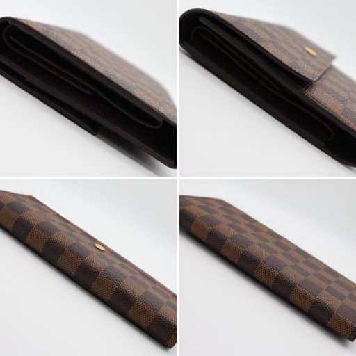 《LOUIS VUITTON/ダミエ インターナショナル 長財布》ABランク