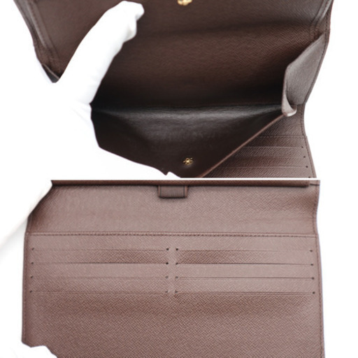 《LOUIS VUITTON/ダミエ インターナショナル 長財布》ABランク