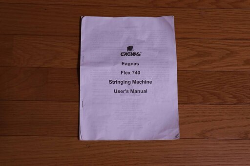 イグナスEagnas 分銅テニスガット張り機Flex740