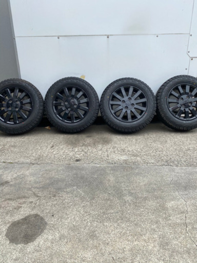 (引き取り限定)ちょいアゲ軽バン用タイヤ、ホイール付き、14インチ