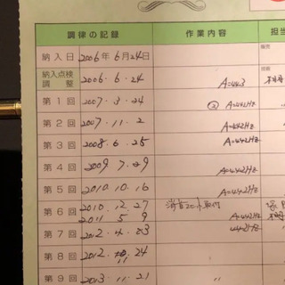 YAMAHA アップライトピアノYU50の画像