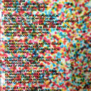 EAMES FILMS:チャールズ&レイ・イームズの映像世界（DVD）の画像