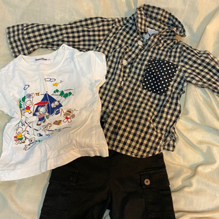 男の子80センチ　ミキハウス、ファミリア、クレードスケープ、beaの画像