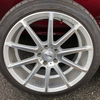 ハイペリオン 逆反り 19インチ タイヤ溝バリ山 8.5J 45 週末限定値下げ