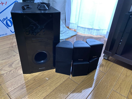 5.1ch ホームシアタースピーカーシステム 完動品