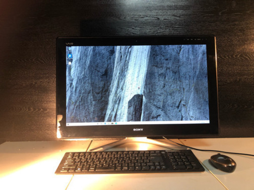 Vaio★特大24型★高速i7搭載★win10★Wi-Fi☆Vpcl21黒