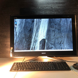 Vaio★特大24型★高速i7搭載★win10★Wi-Fi☆Vpcl21黒