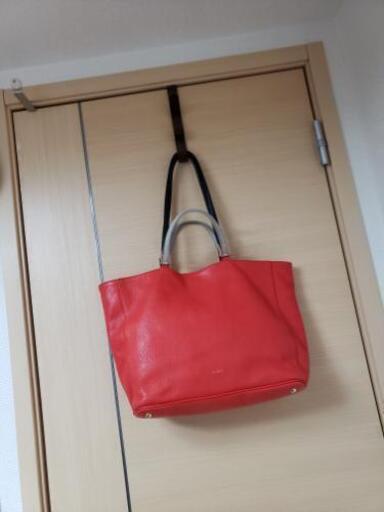 美品 FURLA レザー2wayトートバッグ