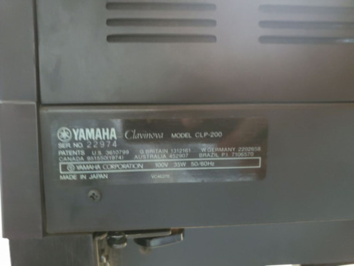①625番 YAMAHA✨電子ピアノ✨CLP-200‼️