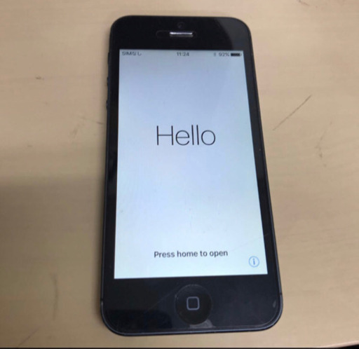 iPhone5 ジャンク扱い
