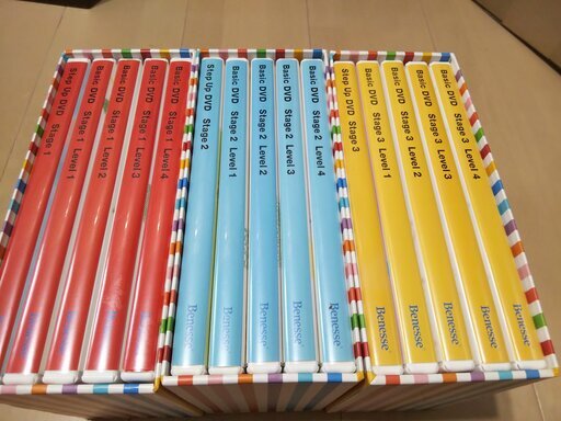 【美品】 ベネッセ 英語教材 サンプル ワールドワイドキッズサンプルCDとDVDセット