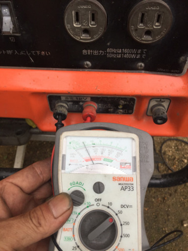 （購入者さまが決まりました）実働❗️カワサキ発電機❗️