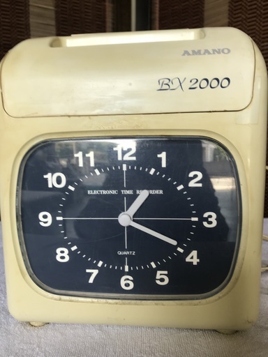 アマノ　タイムレコ－ダ－BⅩ2000