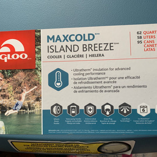 (ﾌﾘﾏｱﾌﾟﾘで売れました)【ﾌﾘﾏｱﾌﾟﾘにも出品中】クーラーボックス イグルー　iglooの画像