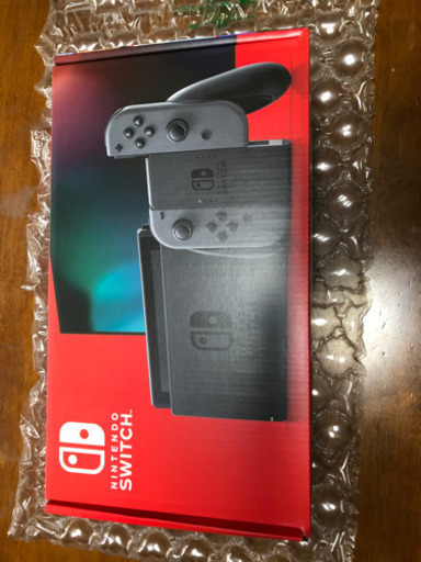 任天堂スイッチ　グレー　本体　新品未開封