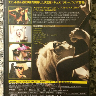 レディー・ガガ 『フェイマス・モンスターのすべて』 （DVD）の画像