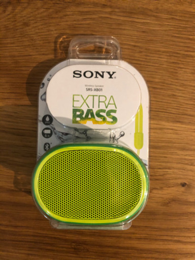 新品未使用　SONYスピーカー