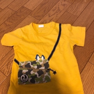 ベビー服　90cm Tシャツ3枚　新品2枚の画像