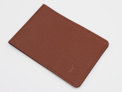 《LOUIS VUITTON/タイガ 証明書入れ》ABランク 箱、袋あり 美品