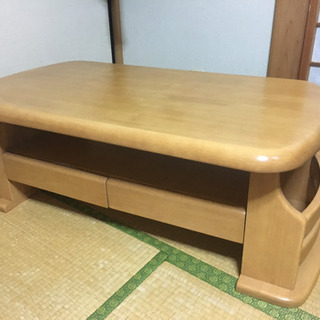 (お取引中)ローテーブルあげますの画像