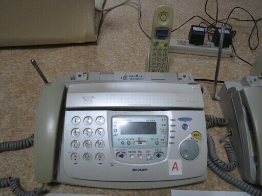 シャープ ファクシミリコードレス電話機 UX-TR3CL　2台セット（1台でも可）