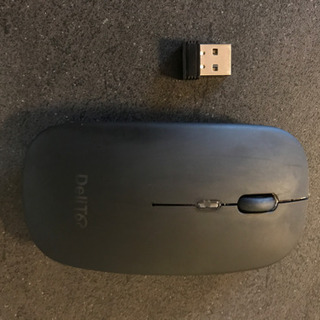 薄型ワイヤレスマウス　USBレシーバーの画像