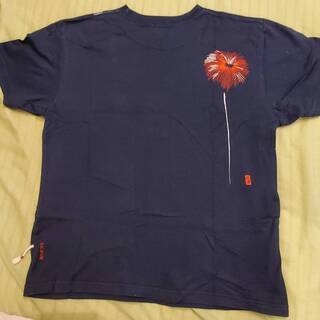 【お値下げ】美品　打ち上げ花火『波達』Tシャツ【XLサイズ】の画像