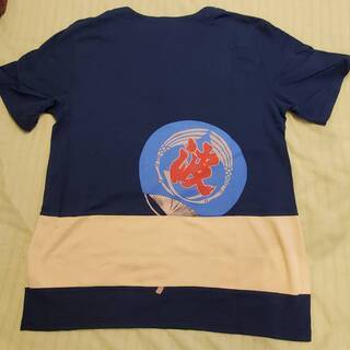 【お値下げ】美品　的屋柄『波達』Tシャツ【XLサイズ】の画像