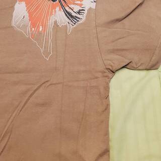 【お値下げ】美品　金運UPの出目金柄『波達』Tシャツ【XLサイズ】の画像