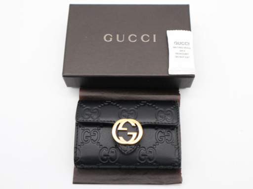 《GUCCI/キーケース》ABランク‼︎ 本物保証‼︎ 箱付き‼︎