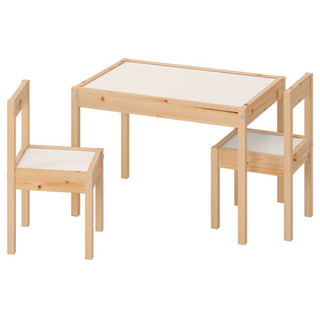 【未使用】IKEA LÄTT レット(キッズテーブル)