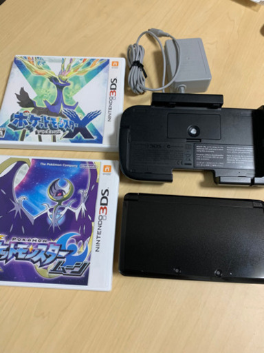 【セット】ニンテンドー3DS本体、ポケモンソフト2つ
