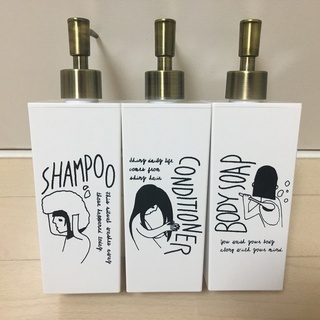 Doodle(ドゥードル)ディスペンサー詰め替えボトル3本セット...