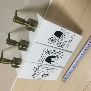 Doodle(ドゥードル)ディスペンサー詰め替えボトル3本セット角型 大の画像