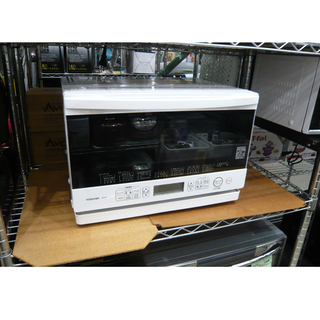 札幌 2015年製 スチームオーブンレンジ 23L 石窯オーブン フラット 東芝 ER-M6 ホワイト 白 電子レンジ キッチン 家電 本郷通店