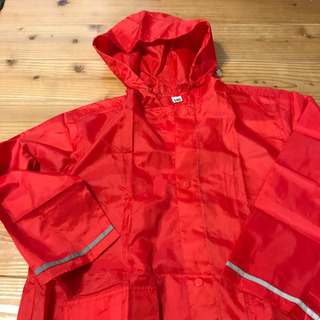 雨具　カッパ　サイズ140の画像