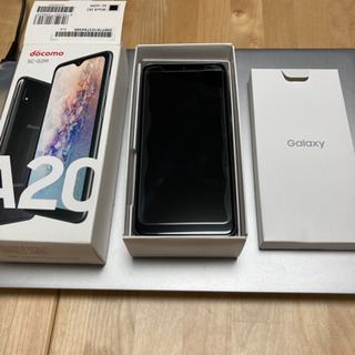 Galaxy A20 ホワイト 32 GB docomoの画像