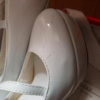ウェディングシューズ  ２３cmの画像
