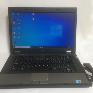 （お取引中）office2019入り　DELL　Latitude E5510　新品SSD120GB　DVD　15インチ